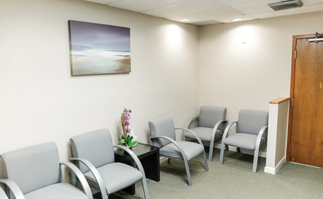 Framingham Premier Dental waiting room